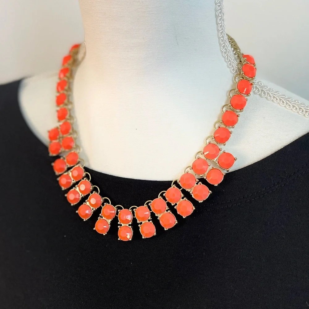 Coral Statement Necklace | Bold Fashion Jewelry